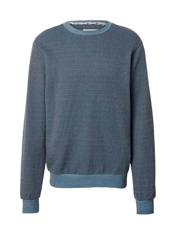 BLEND Sudadera azul moteado