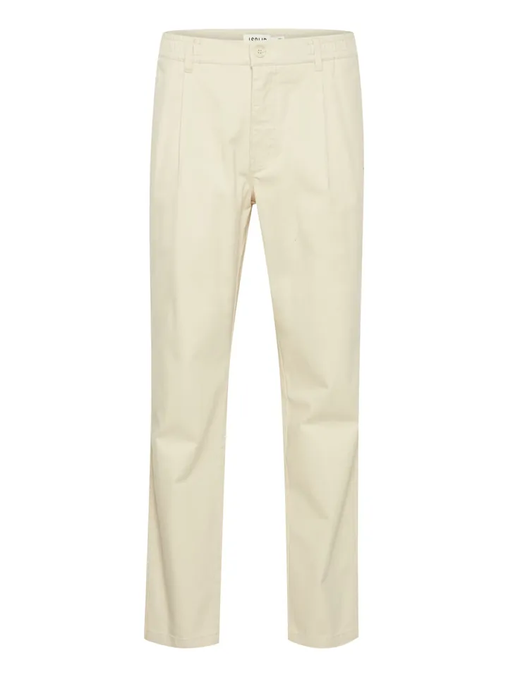 !Solid Pantalón plisado 'MAURICE DYLAN' beige