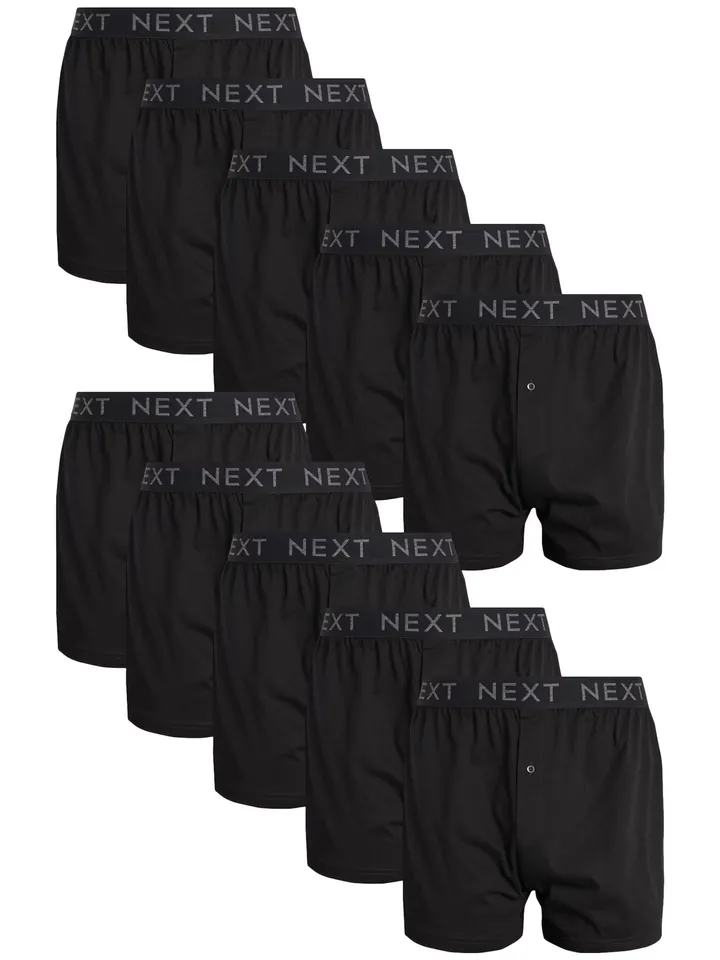 Next Calzoncillo boxer gris / negro
