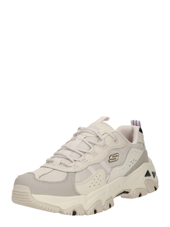 SKECHERS Zapatillas deportivas bajas 'D LITES HIKER' beige / crema / beige oscuro