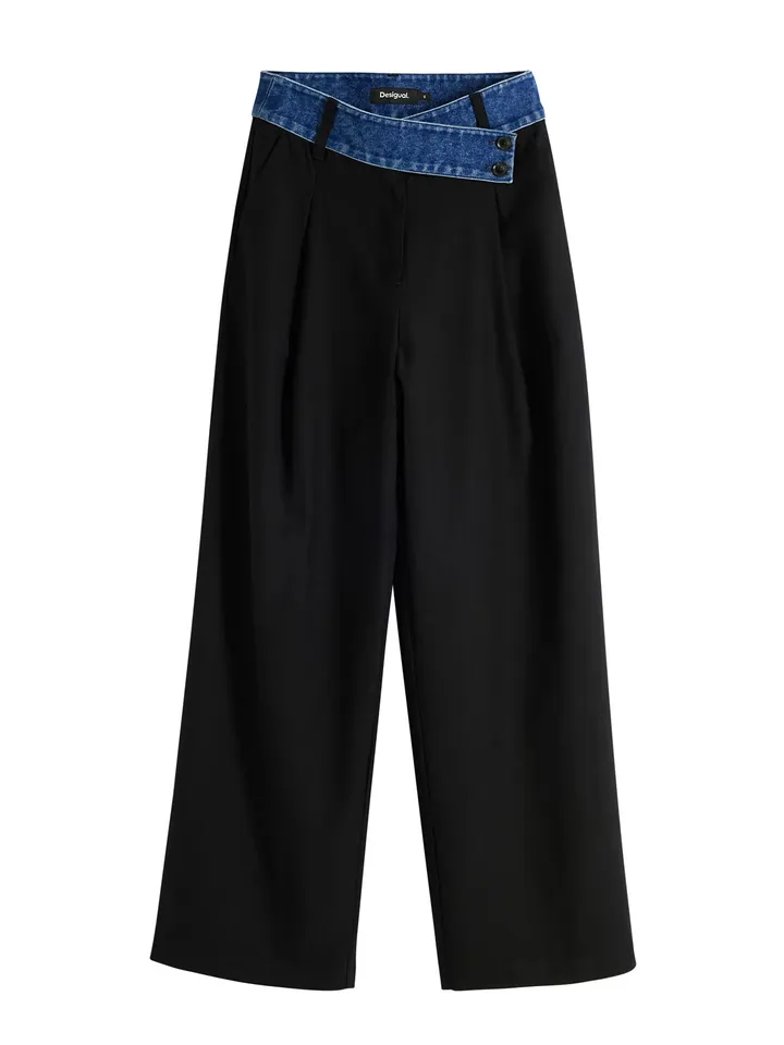 Desigual Pantalón  azul / negro