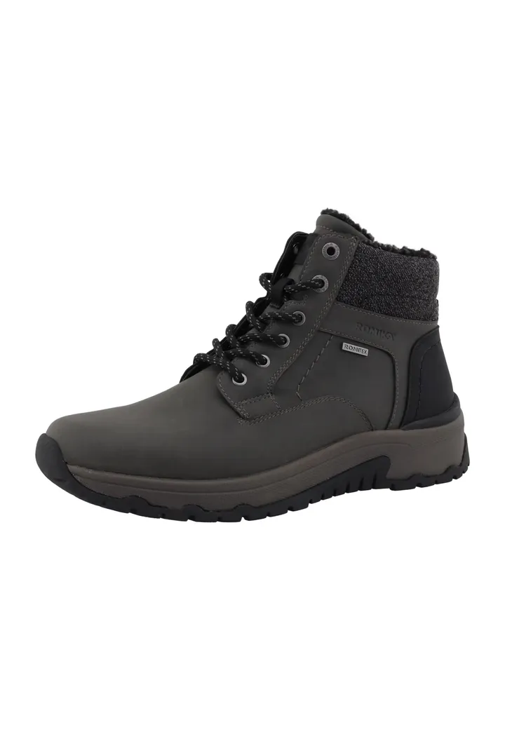 ROMIKA Botas con cordones  gris oscuro / negro / negro moteado