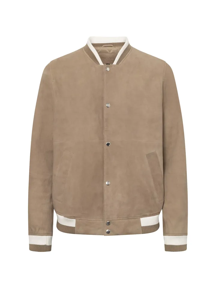Bolongaro Trevor Chaqueta de entretiempo 'Ellis' beige / blanco