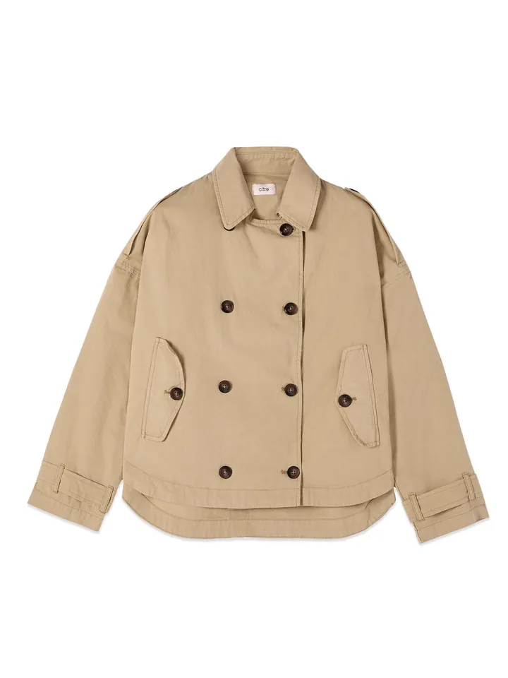 oltre Chaqueta de entretiempo beige