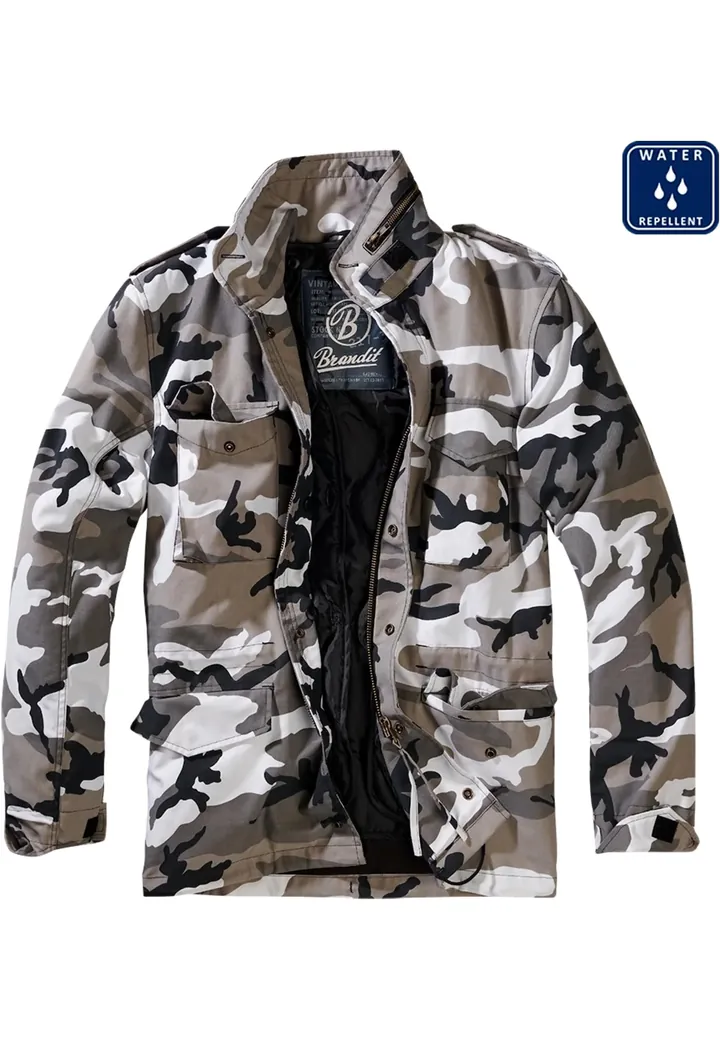 Brandit Chaqueta de entretiempo  gris / taupe / antracita / blanco