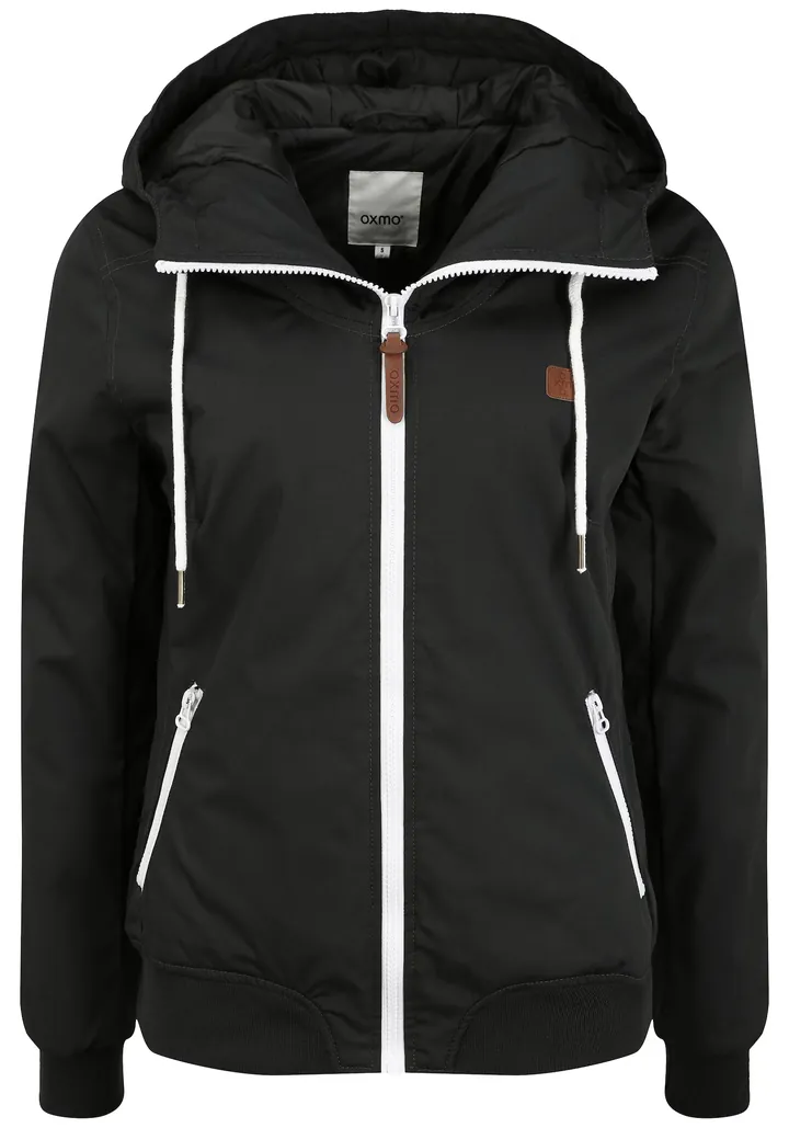 Oxmo Chaqueta de entretiempo 'Tilla'  negro