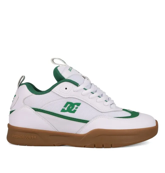 JS2 - Zapatillas de piel para Hombre - Zapatillas de piel Blanco Hombre