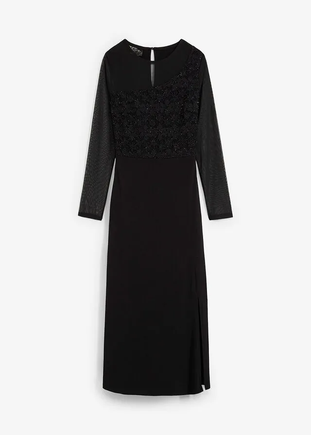 Vestido de noche con encaje