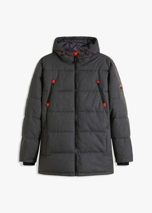 Chaqueta funcional acolchada, con forro cálido, e impermeable