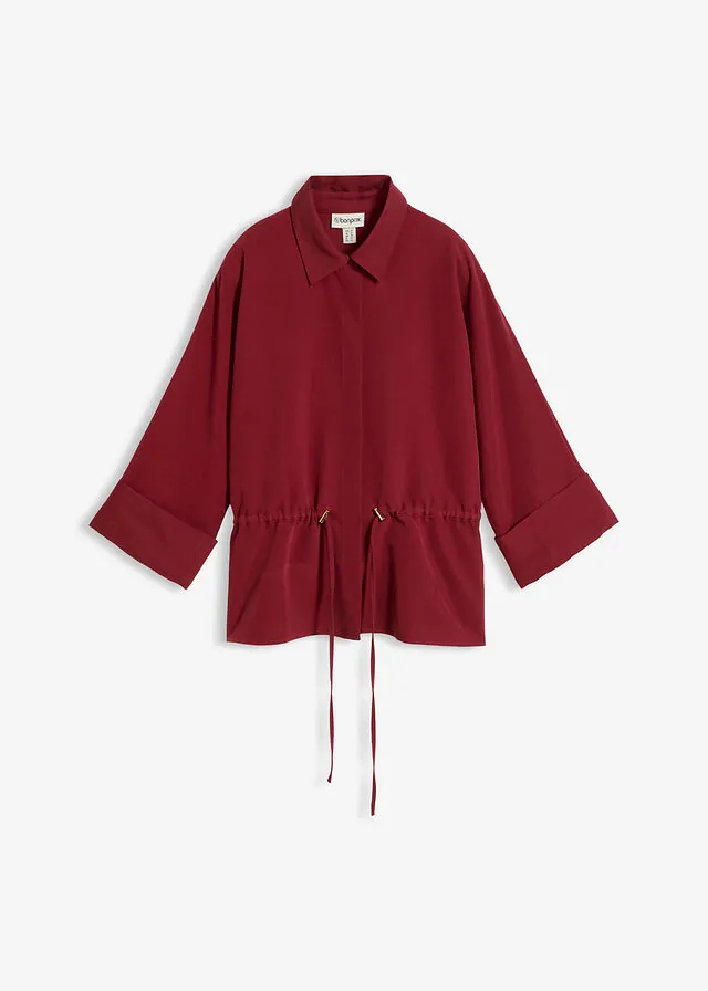 Blusa de mezcla de viscosa suave