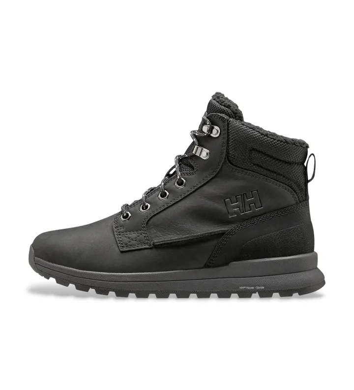 Helly Hansen para hombre. 11892 Botines de Piel Kelvin Lx negro (40), Plano, Cordones, Casual