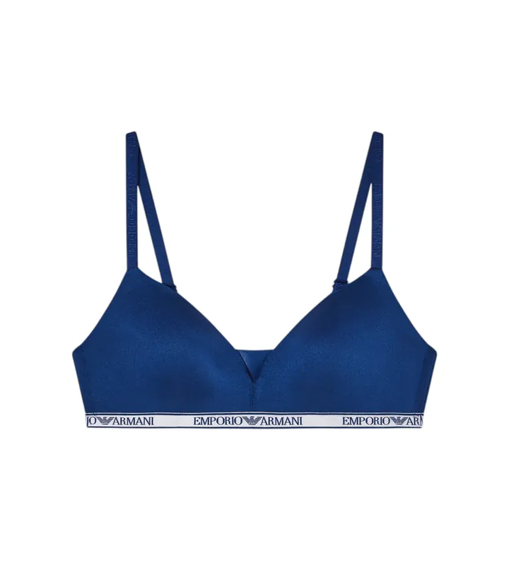 Emporio Armani para mujer. EW000442_AF19028 Sujetador Ink azul (L), Homewear, Poliamida