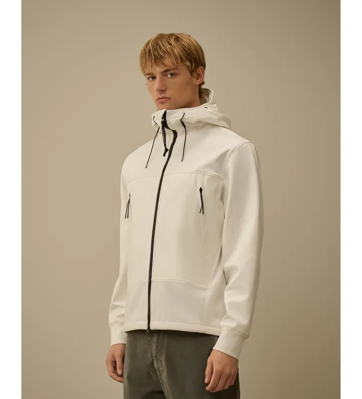 C.P. Company para hombre. RFCMOW700A006097A Chaqueta Shell blanco (L), Casual, Poliéster