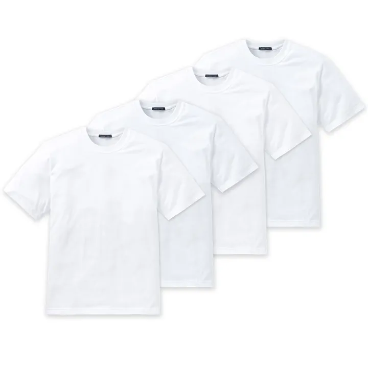SCHIESSER Camiseta blanco