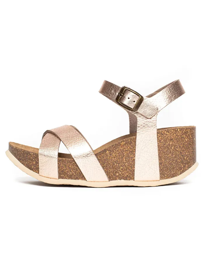 Bayton Sandalias 'Venus' oro rosa