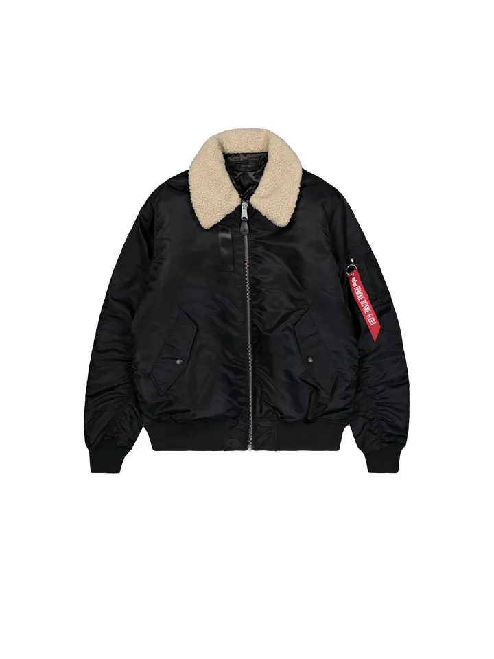 ALPHA INDUSTRIES Chaqueta de entretiempo negro