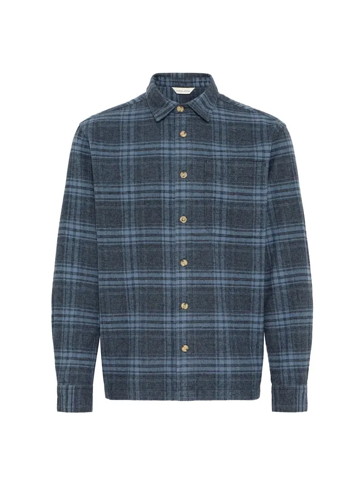 Casual Friday Camisa ' CFLotus ' azul oscuro