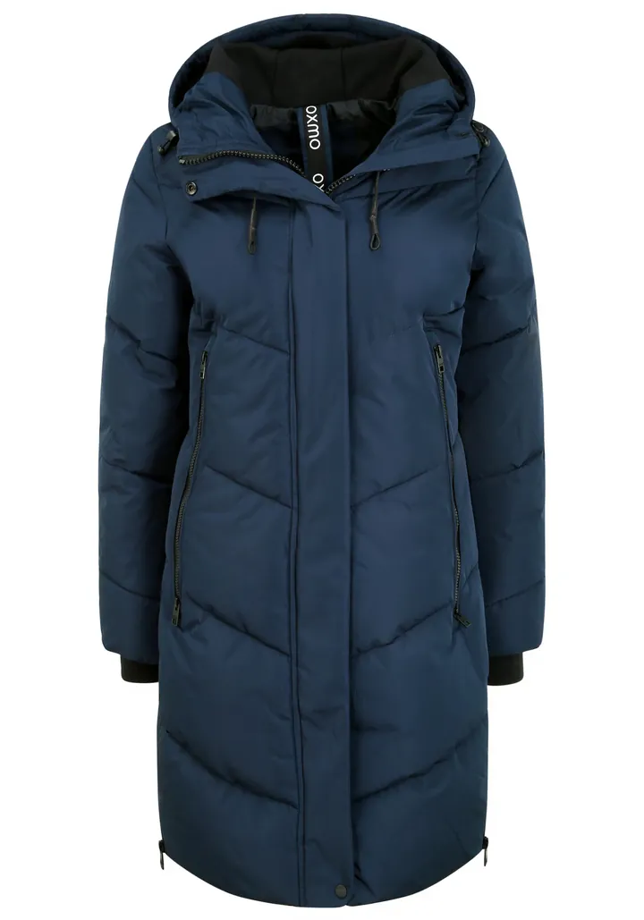 Oxmo Abrigo de invierno 'Juna'  azul oscuro