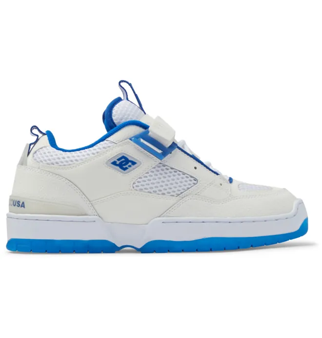 Js 1 - Zapatillas de cuero Blanco Hombre