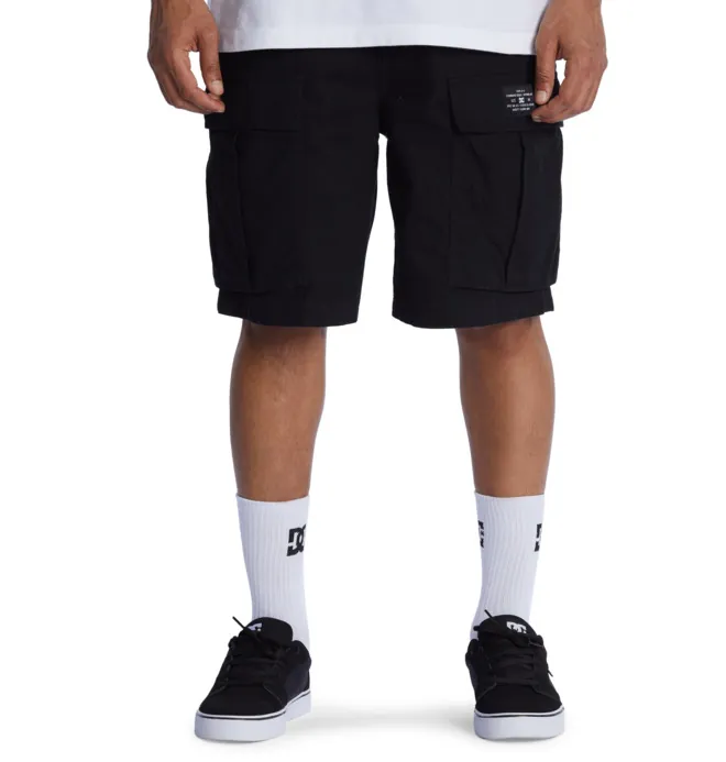 Tundra 22" - Short cargo Negro Hombre
