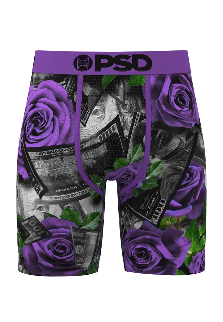 PSD Calzoncillo boxer gris oscuro / lila