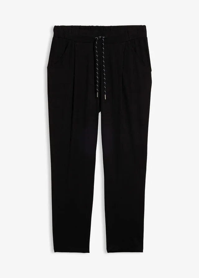 Pantalón de deporte de mezcla de viscosa, largo 7/8