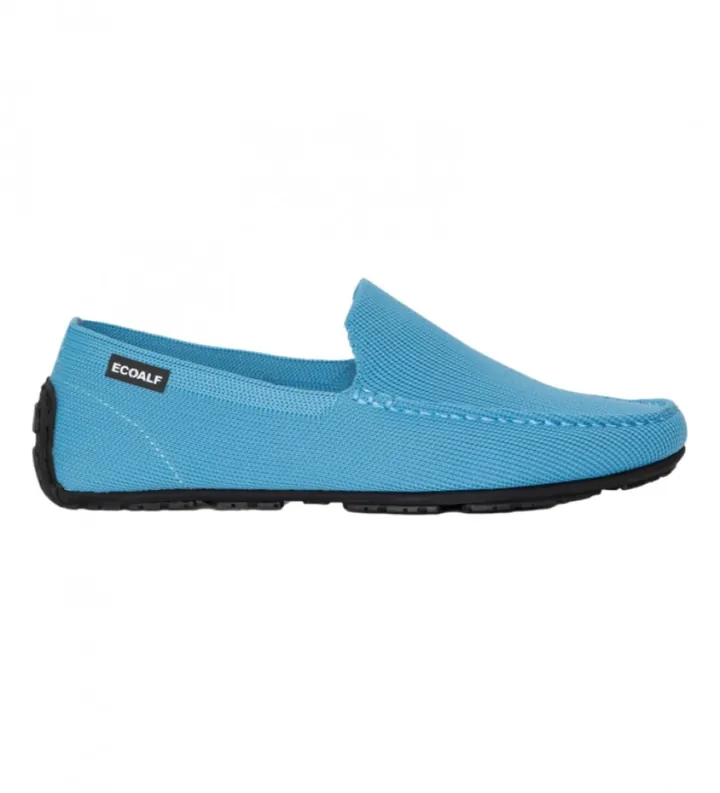 ECOALF para mujer. SHMCJOHN00YR7WS23-407 Mocasines Johnalf azul (36), 1 a 3cm, Ninguno, Casual, Sostenible, Poliéster reciclado