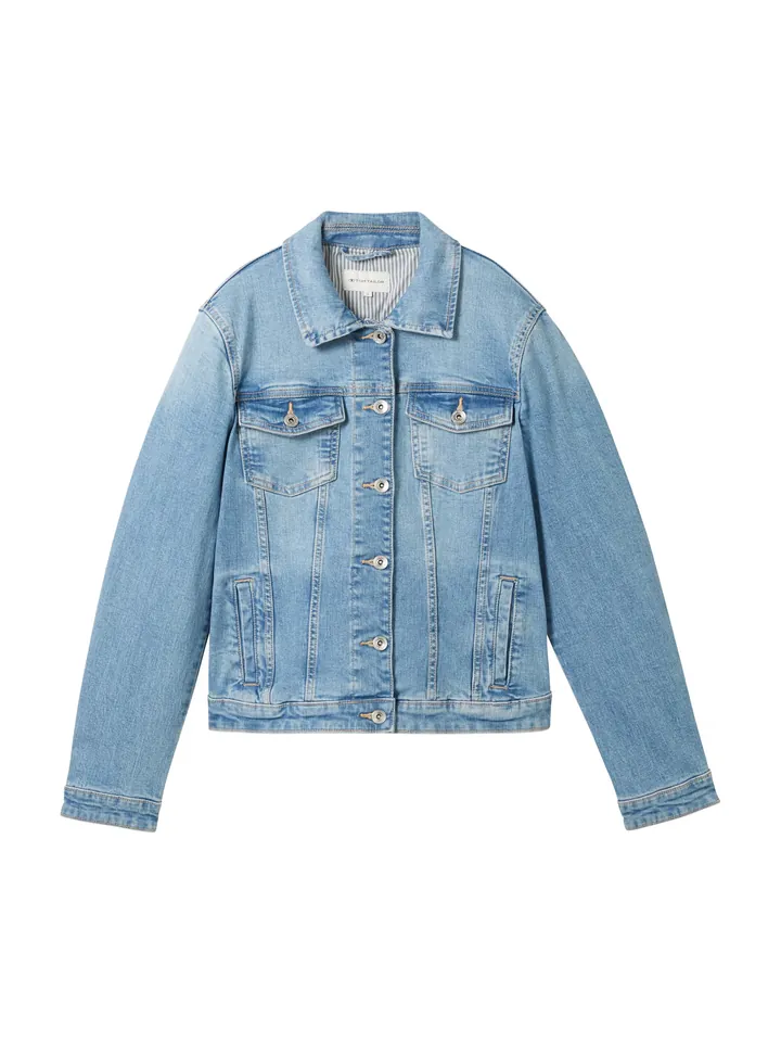 TOM TAILOR Chaqueta de entretiempo  azul claro