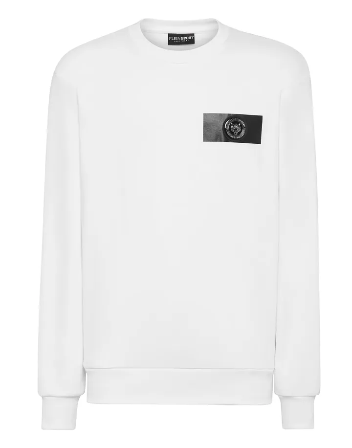 Plein Sport Sudadera  negro / blanco