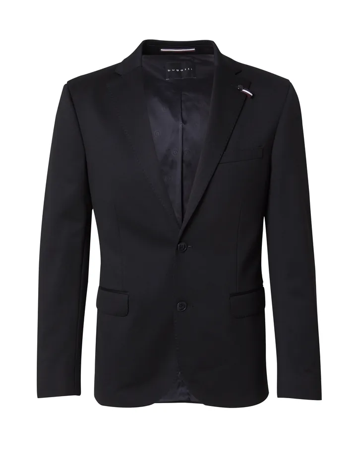 bugatti Chaqueta tipo saco para negocios negro