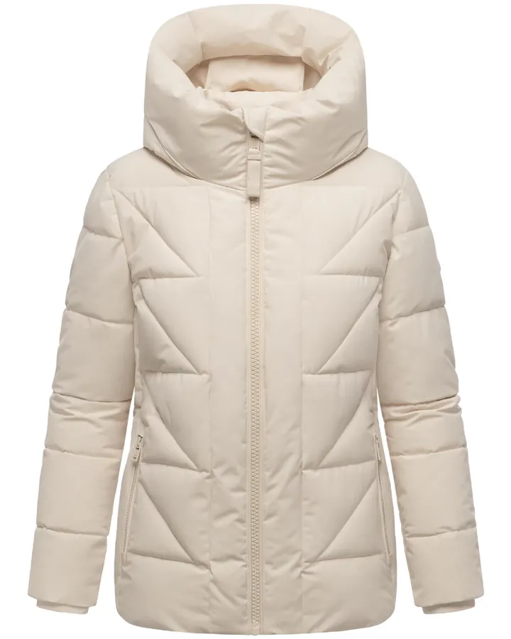MARIKOO Chaqueta de invierno 'Kuschelnasee 16'  crema
