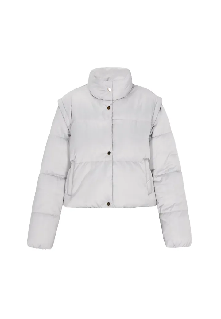 faina Chaqueta de entretiempo plata