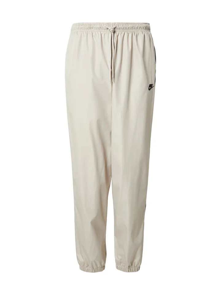 Nike Sportswear Pantalón crema / negro