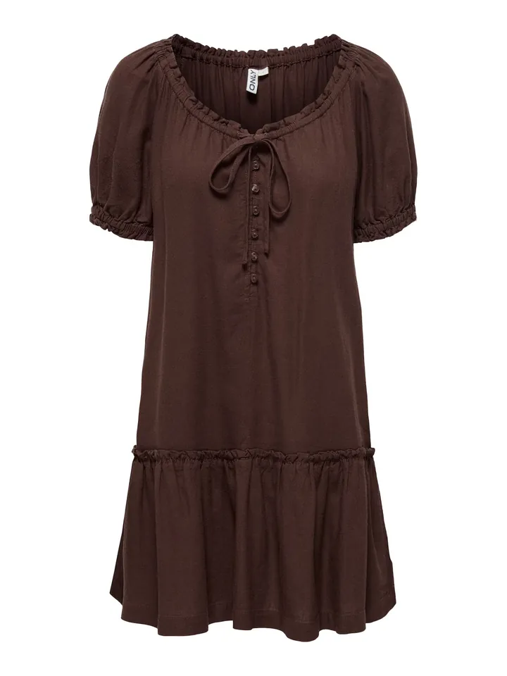 ONLY Vestido 'ONLGoa' marrón