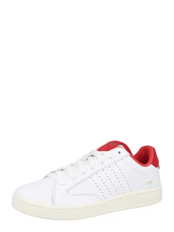 K-SWISS Zapatillas deportivas bajas 'Lozan Klub' rojo / blanco