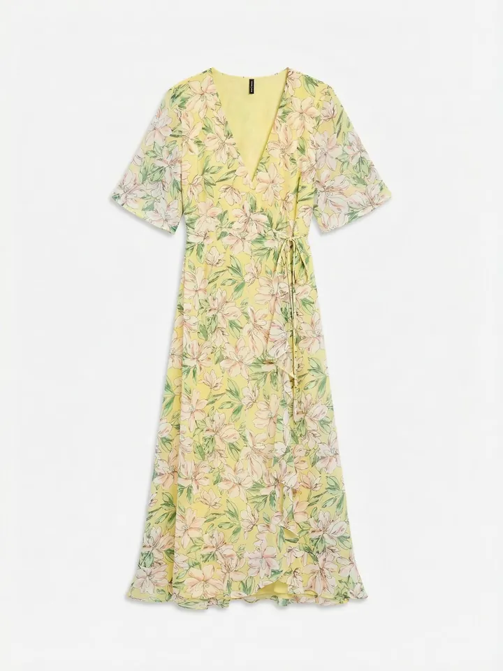 VERO MODA Vestido 'VMZILLE'  amarillo