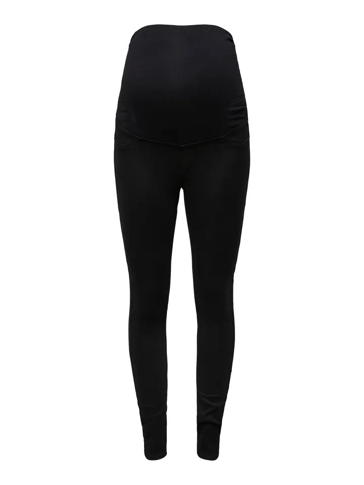 Only Maternity Jeggings 'OLMRAIN' negro denim