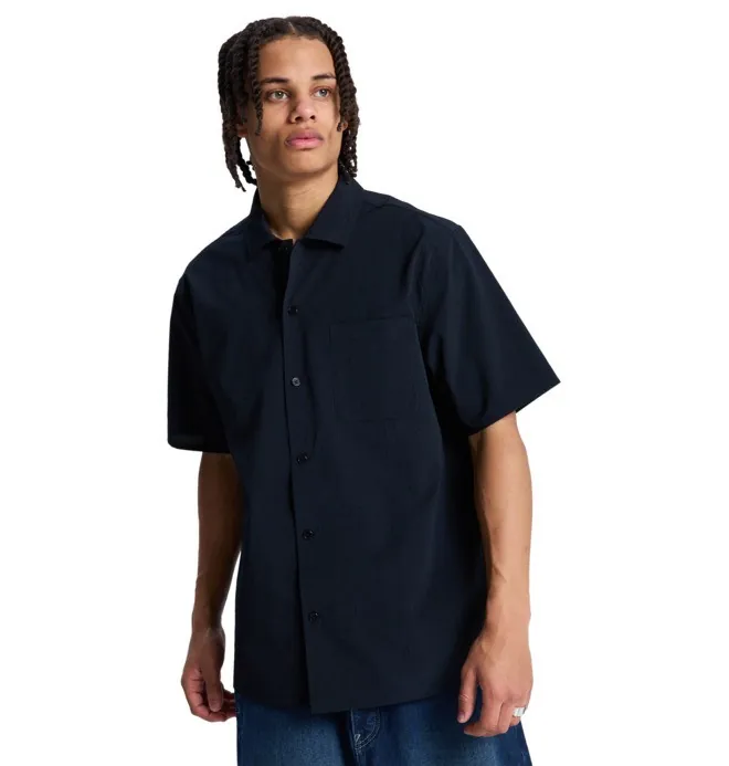 Full On Resort - Camisa de Manga Corta Negro Hombre