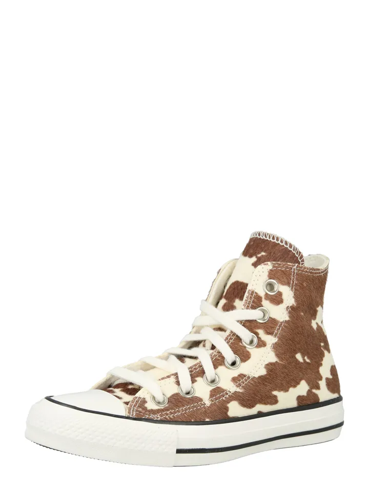 CONVERSE Zapatillas deportivas altas 'CTAS' marfil / caramelo / blanco