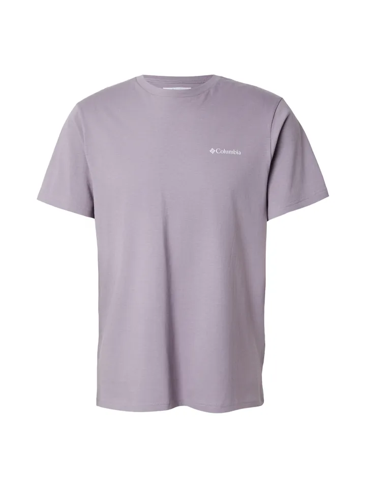 COLUMBIA Camiseta funcional  oliva / verde oscuro / lila pastel / blanco