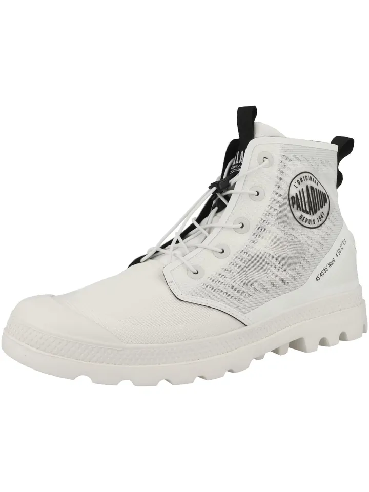 Palladium Botas con cordones 'Pampa Lite Travel Vt'  blanco