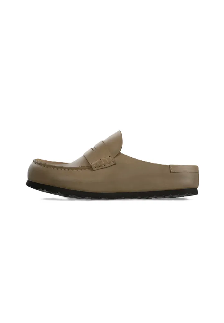 BIRKENSTOCK Zapatos abiertos 'Naples Wrapped' marrón moteado