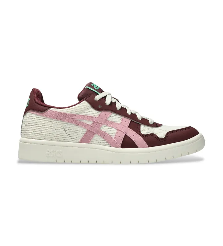 Asics para mujer. 1203A768 Zapatillas Japan S blanco roto (36), Plano, Cordones, Casual