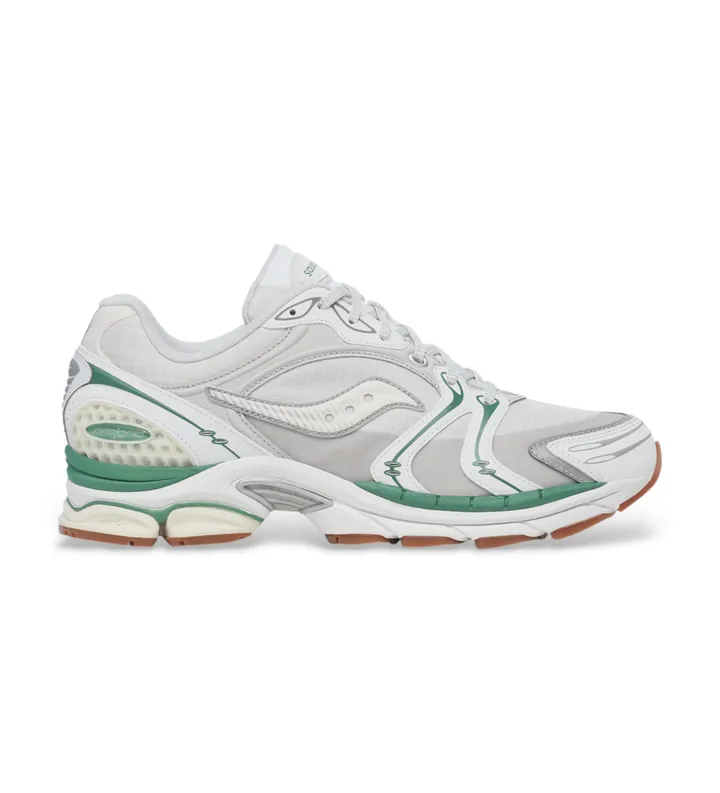 Saucony para hombre. S70935-2 Zapatillas Progrid Triumph 4 blanco (40), Plano, Cordones, Casual, Deportivo, Running, Multideporte