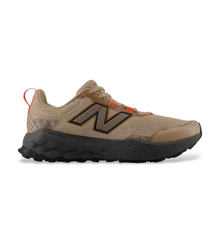 New Balance para hombre. MTGAROV2 Zapatillas Fresh Foam X Garo V2 taupe (40.5), Marrón, Tela, Plano, Cordones, Casual, Deportivo