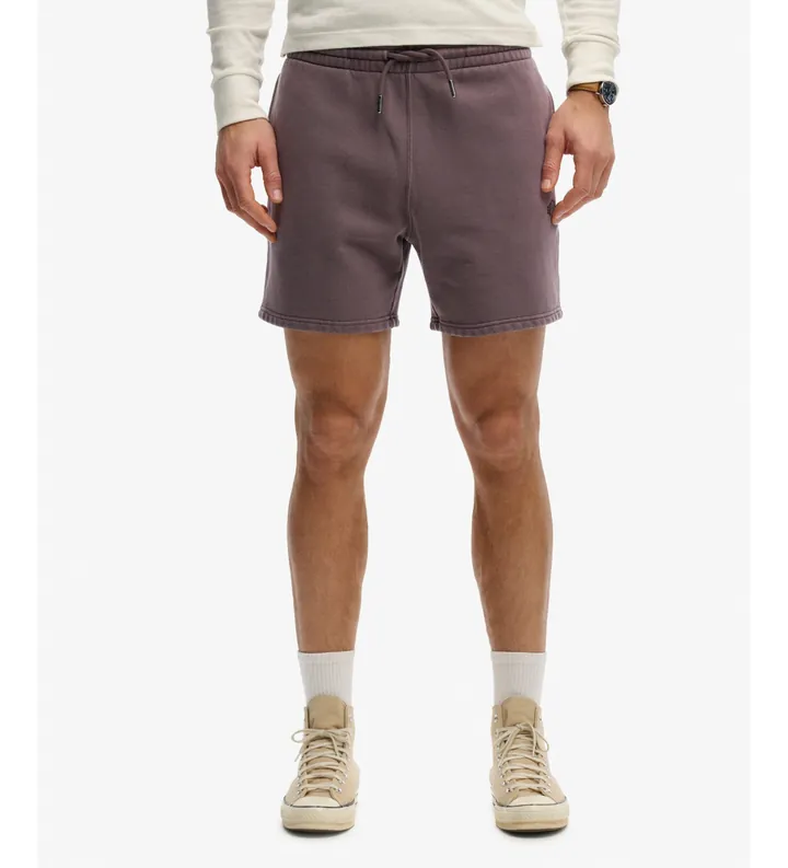 Superdry para hombre. M7110492A Shorts Micro Logo gris (L), Casual, Algodón