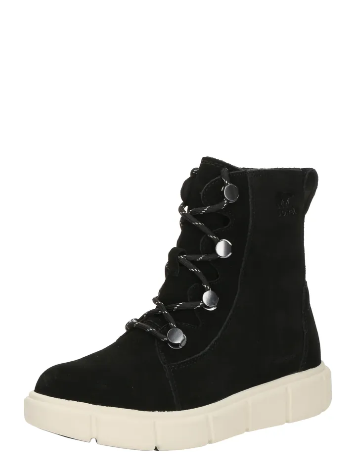 SOREL Botines con cordones 'Explorer III Joan' negro