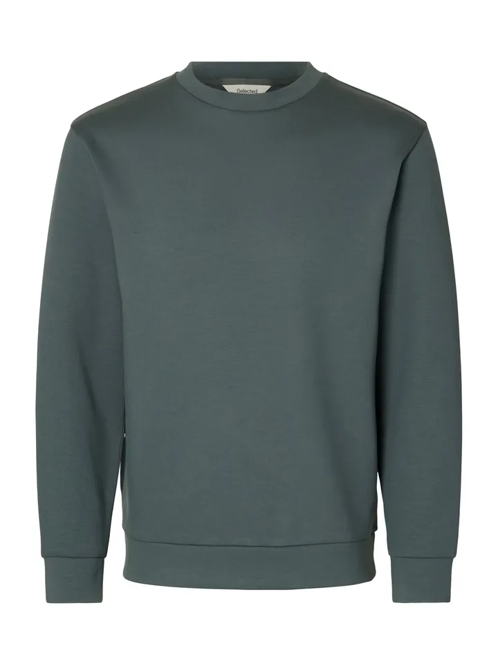 SELECTED Sudadera  verde oscuro