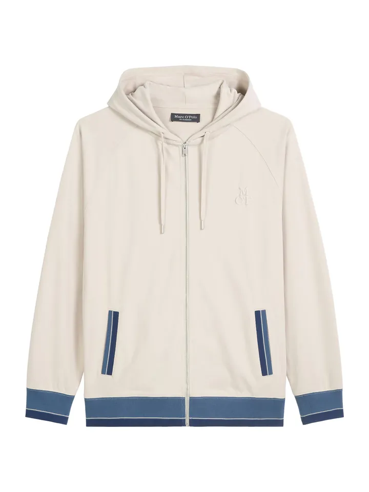 Marc O'Polo Sudadera con cremallera ' Heavy Jersey '  crema