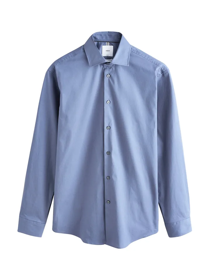 Next Camisa azul paloma